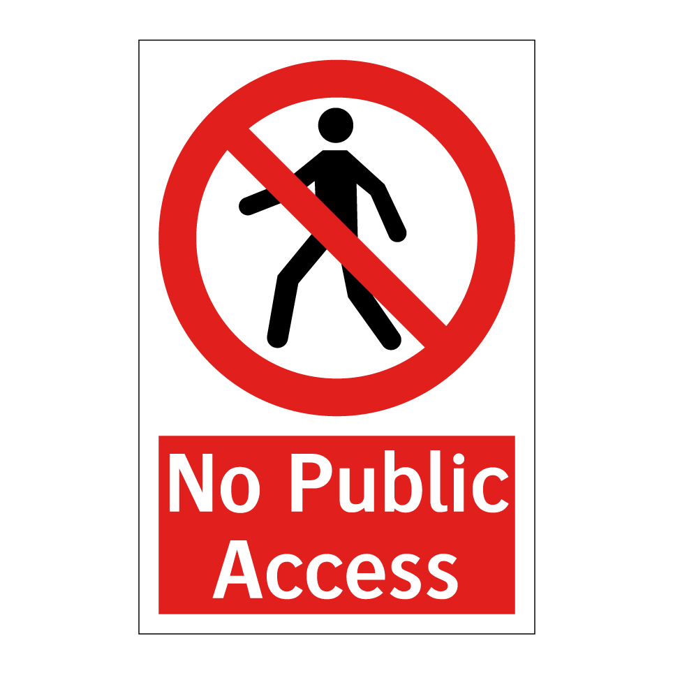 No Public Access