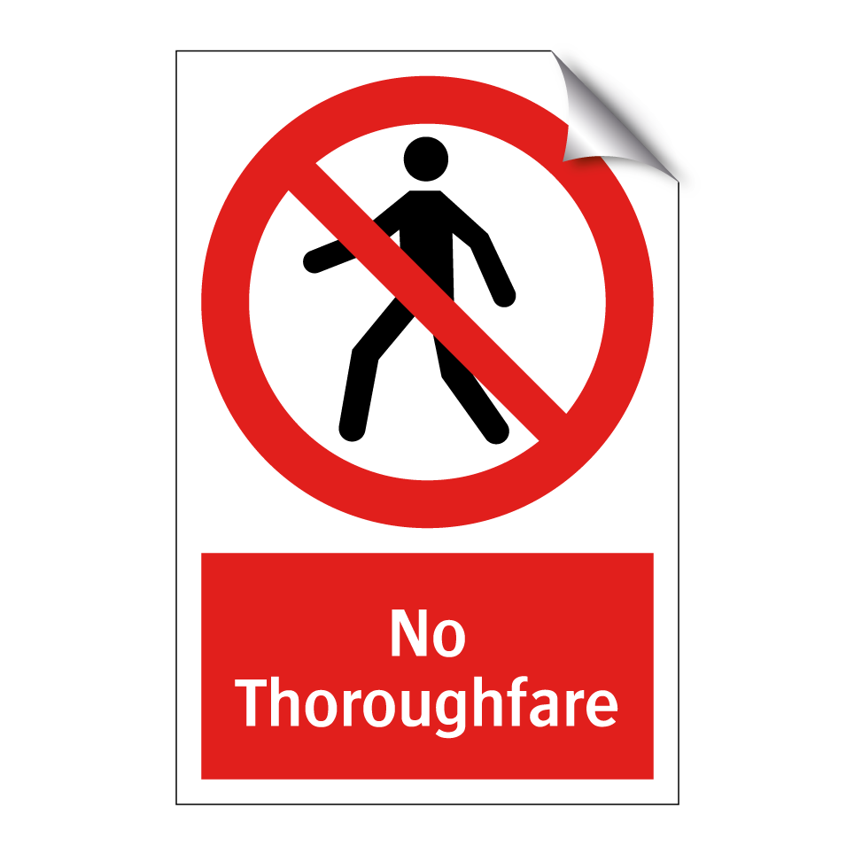 No Thoroughfare
