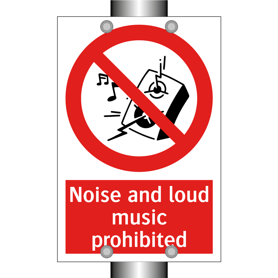 Noise and loud music prohibited