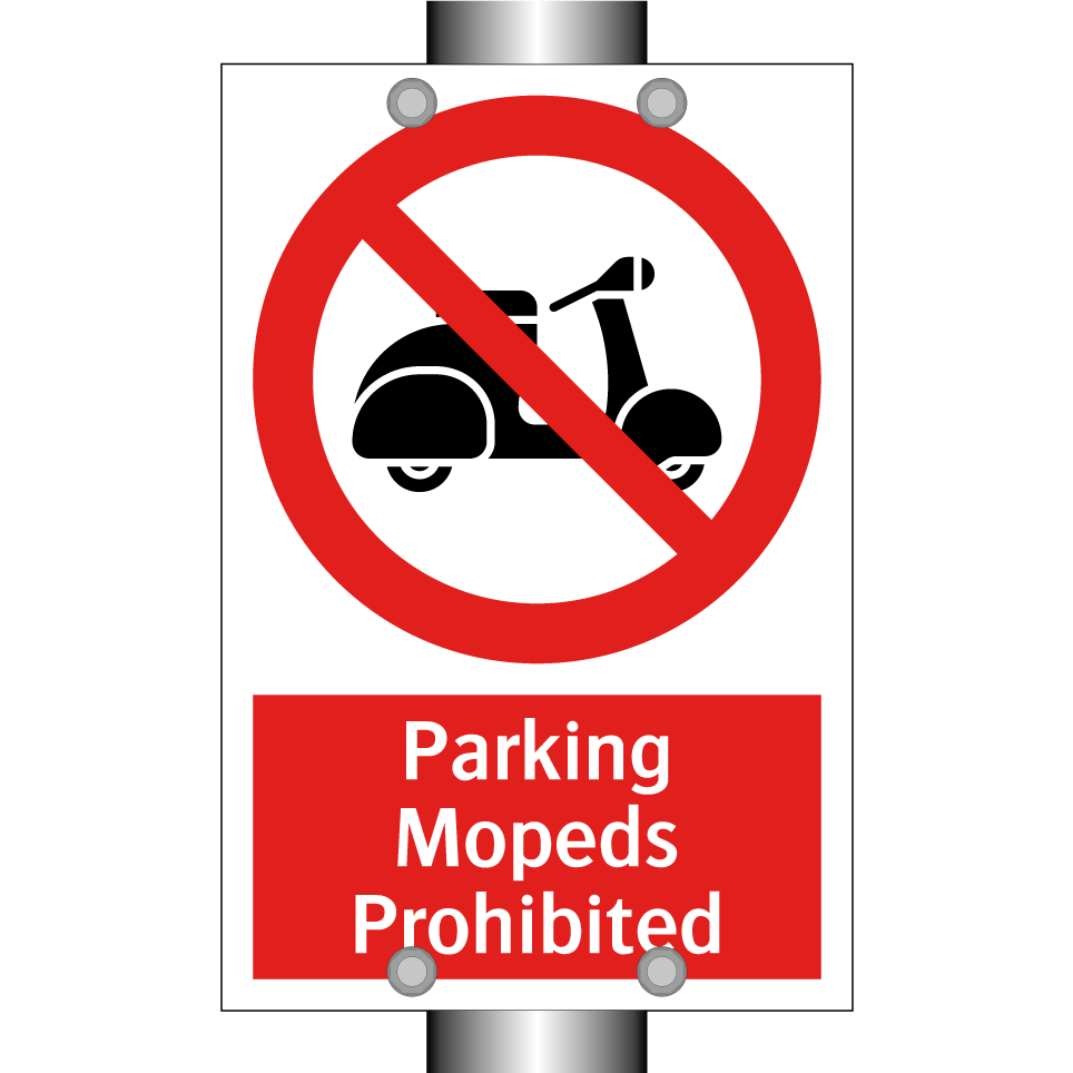 Parking Mopeds Prohibited