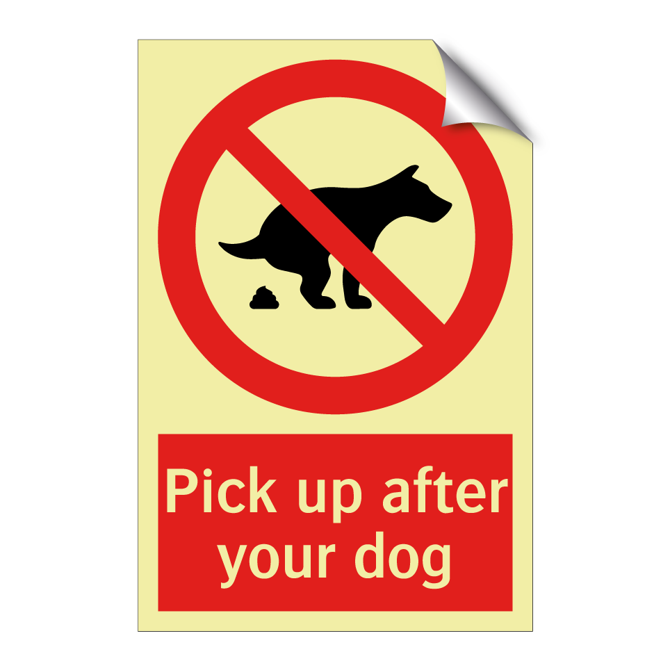 Pick up after your dog