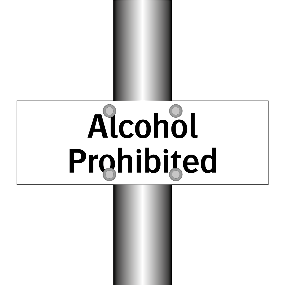 Alcohol Prohibited