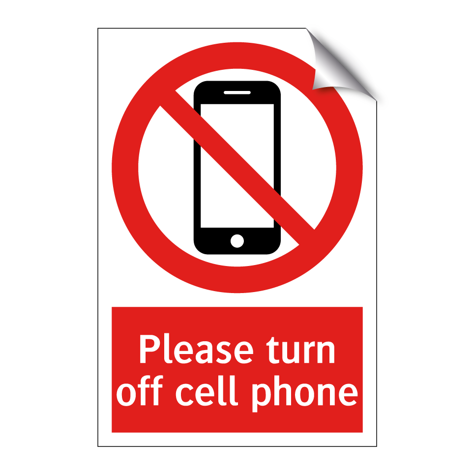 Please turn off cell phone
