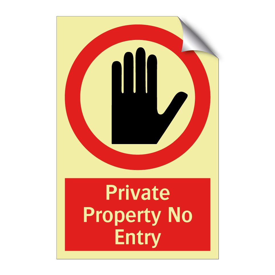 Private Property No Entry