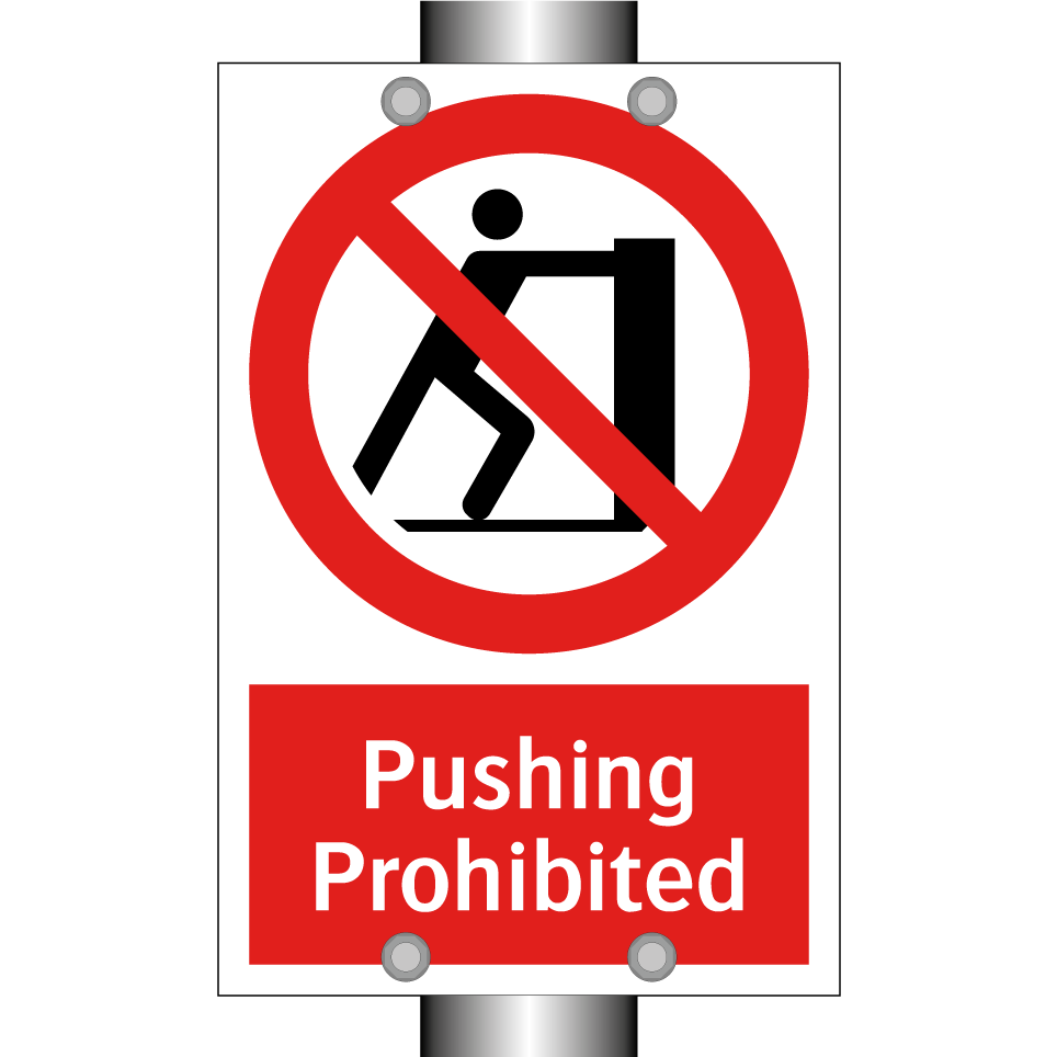 Pushing Prohibited
