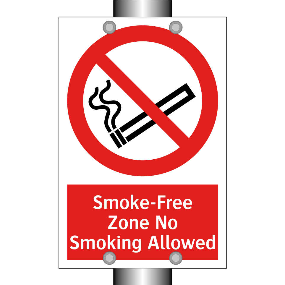 Smoke-Free Zone No Smoking Allowed