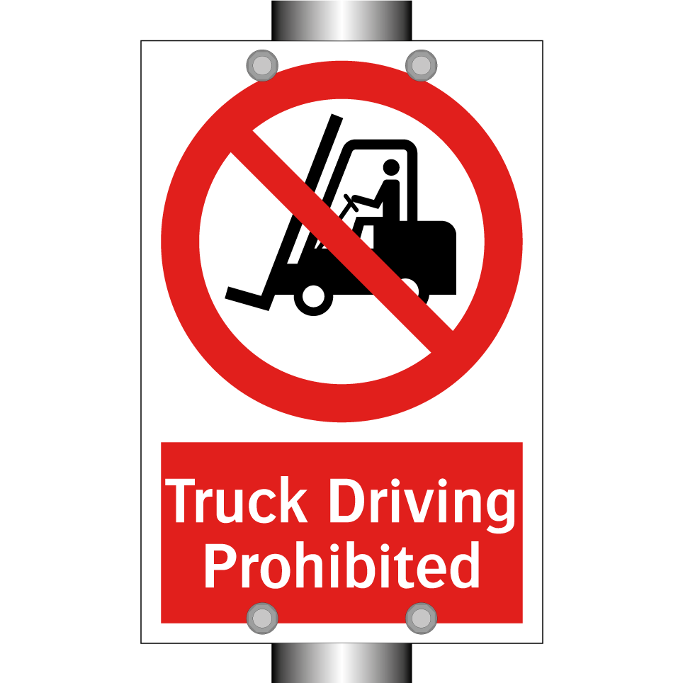 Truck Driving Prohibited