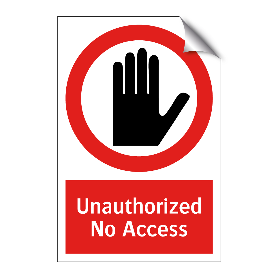 Unauthorized No Access