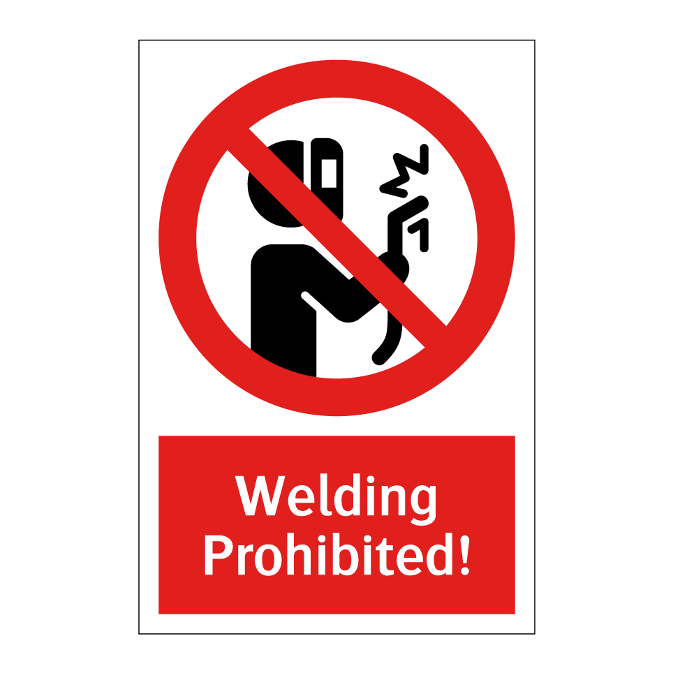 Welding Prohibited!