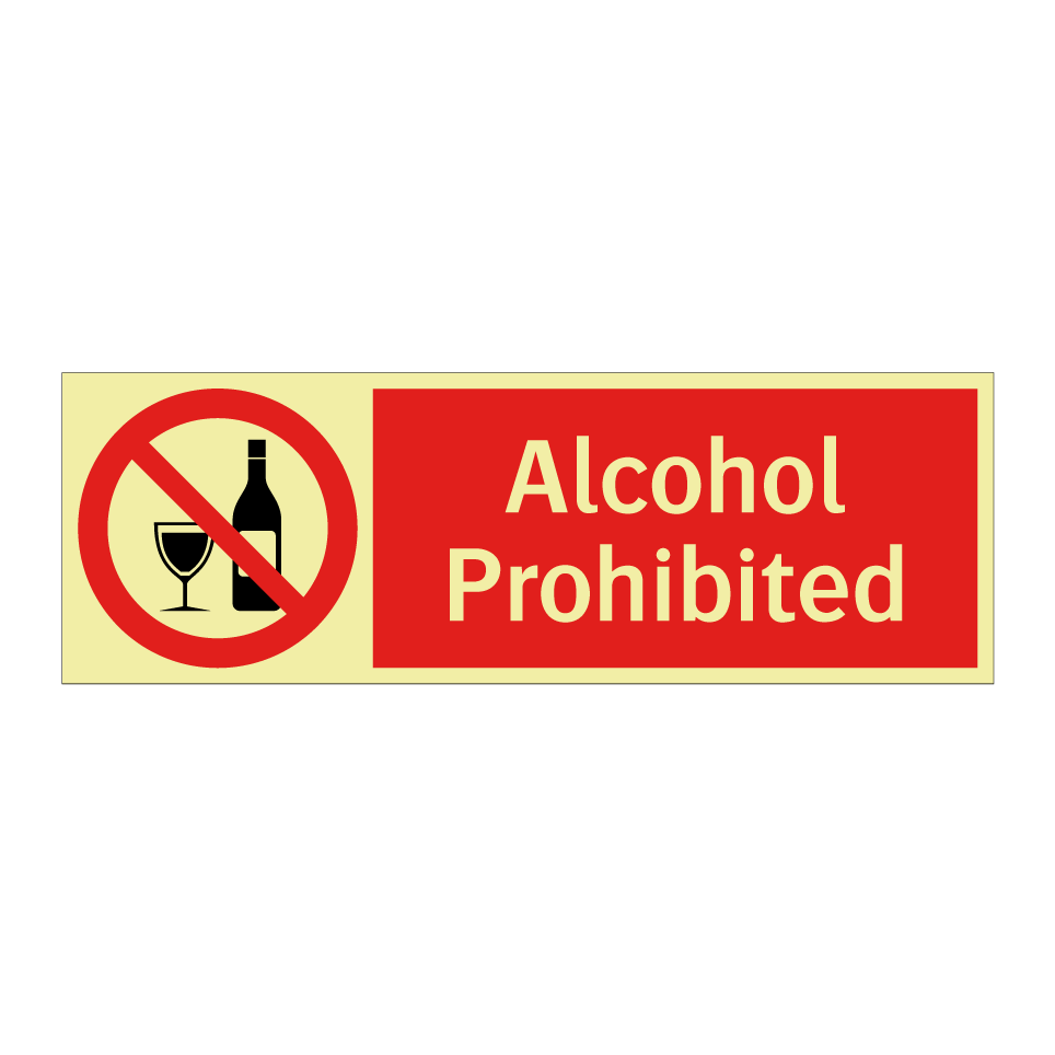 Alcohol Prohibited