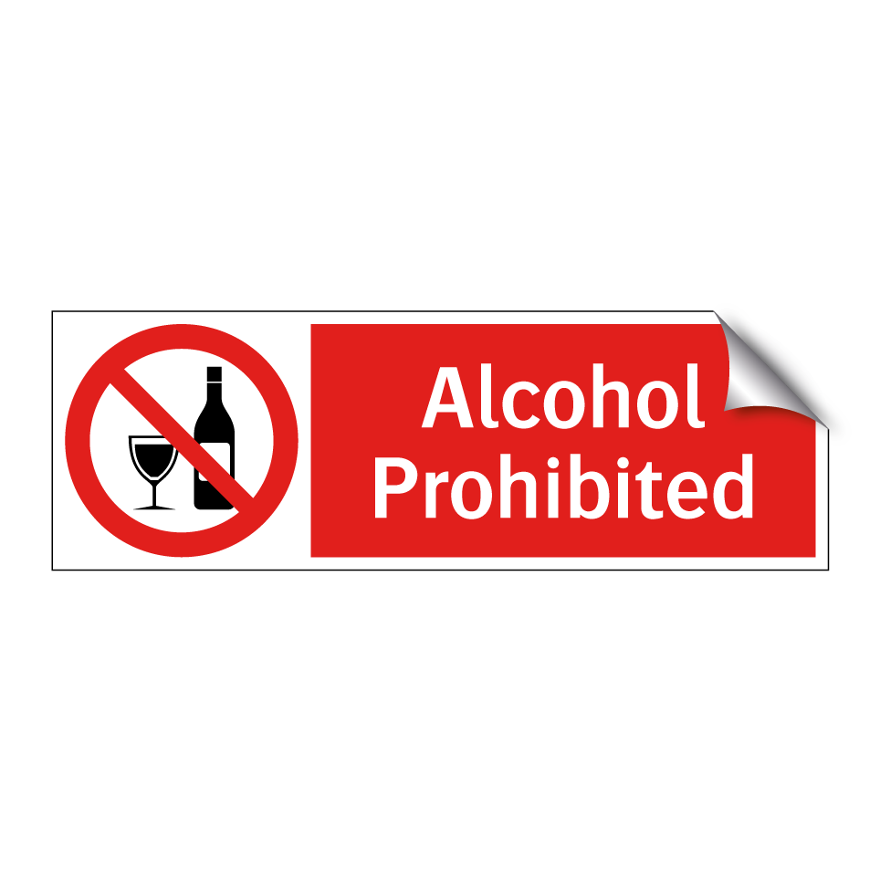Alcohol Prohibited