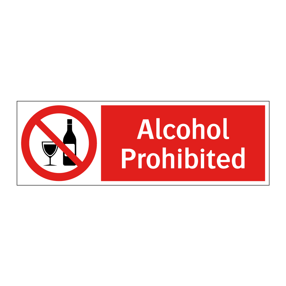 Alcohol Prohibited