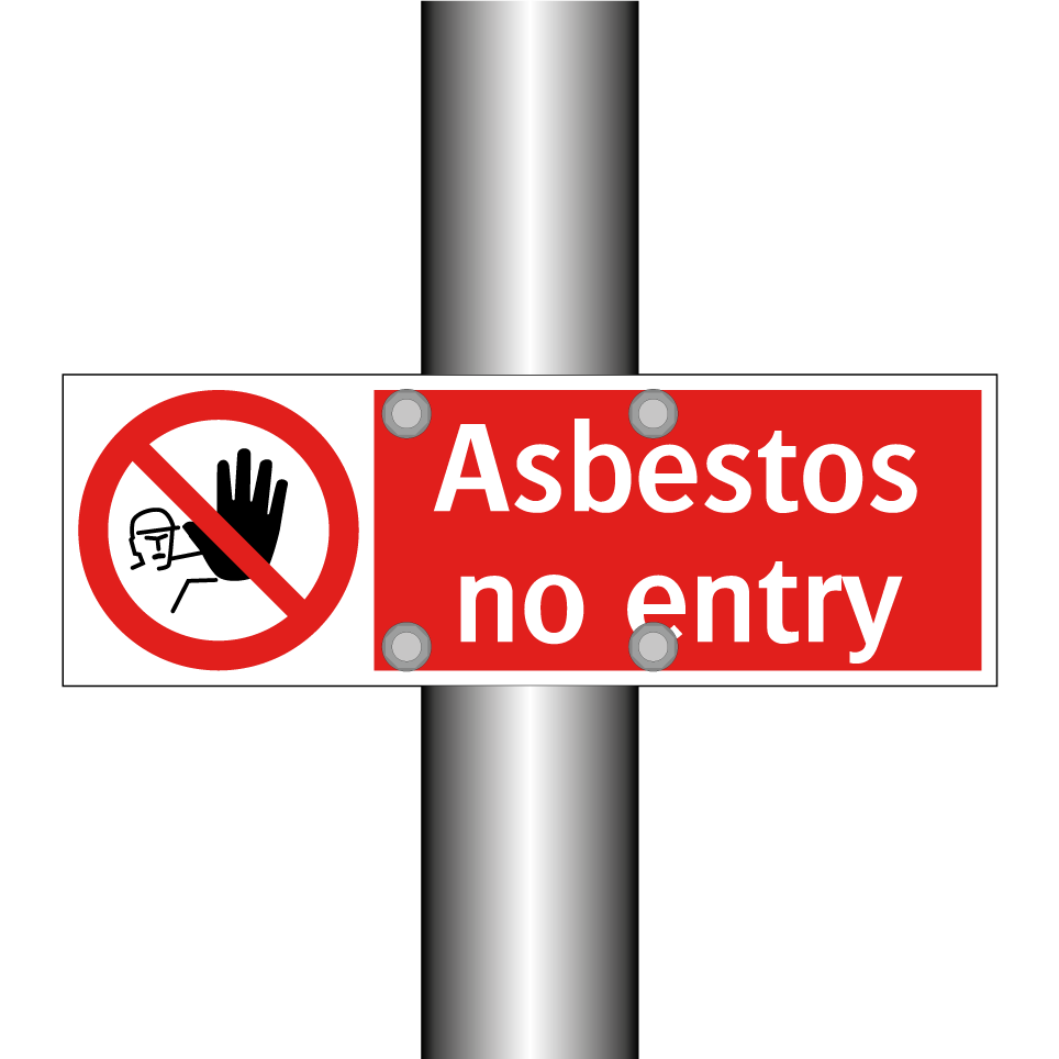 Asbestos no entry