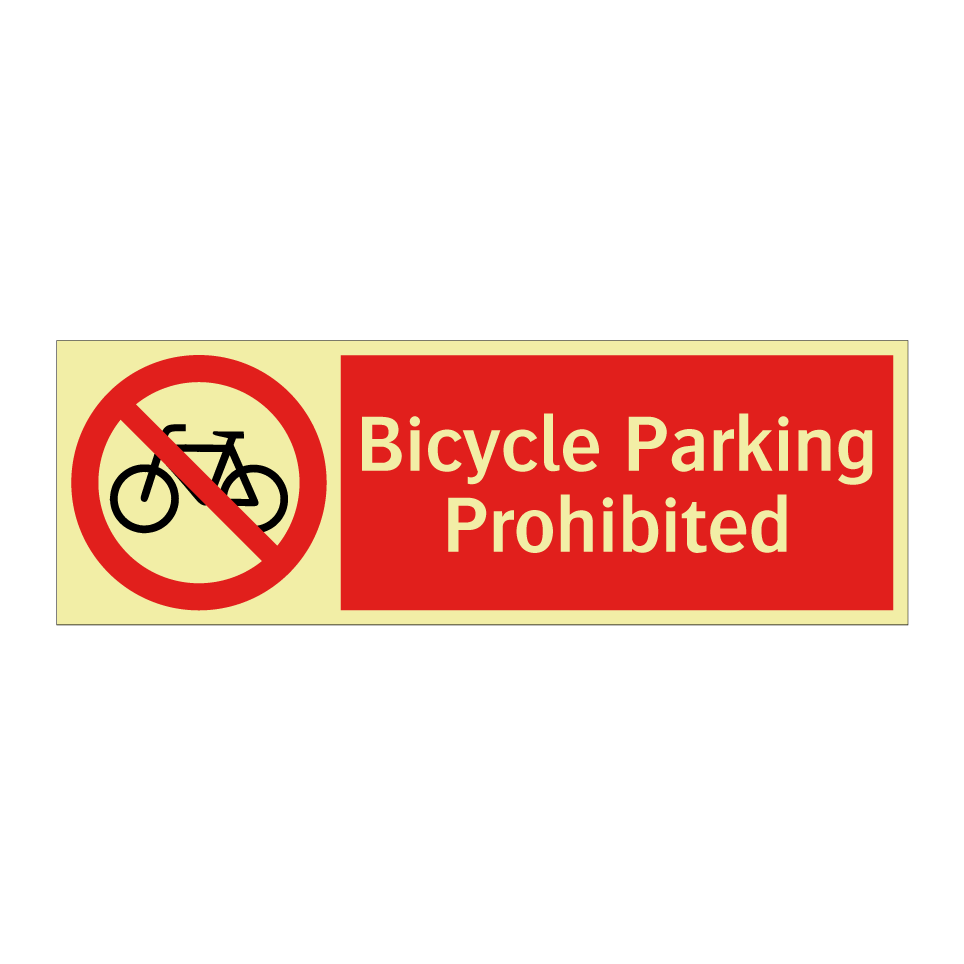 Bicycle Parking Prohibited