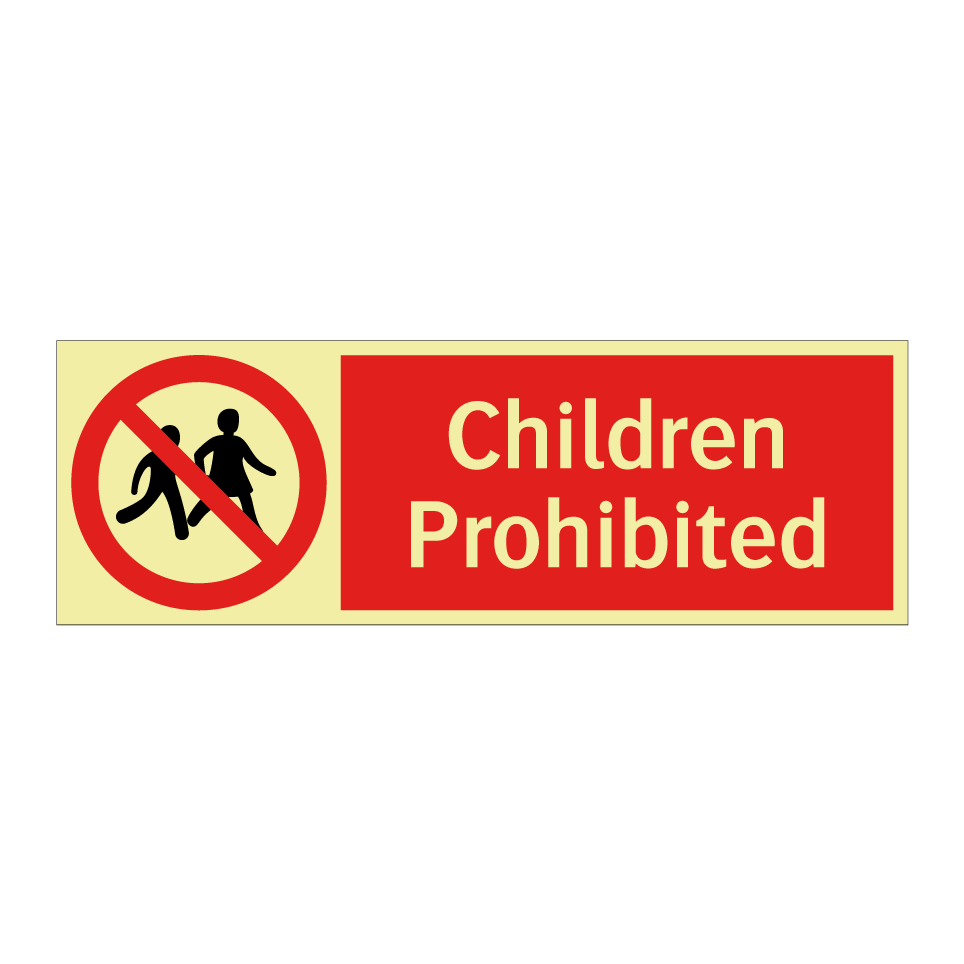 Children Prohibited