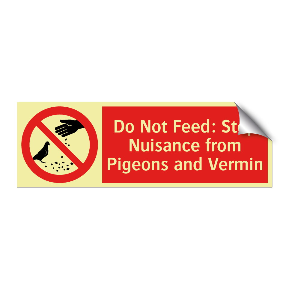 Do Not Feed: Stop Nuisance from Pigeons and Vermin