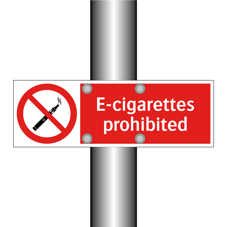E-cigarettes prohibited