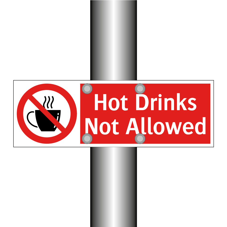 Hot Drinks Not Allowed