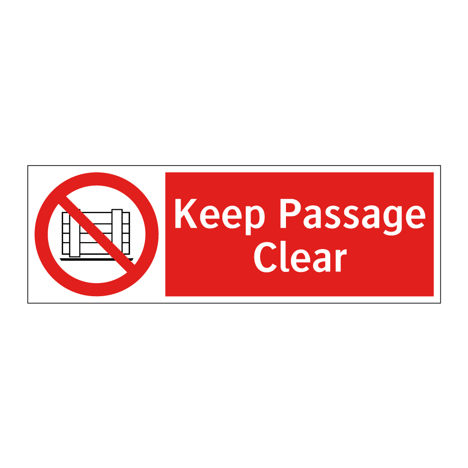 Keep Passage Clear