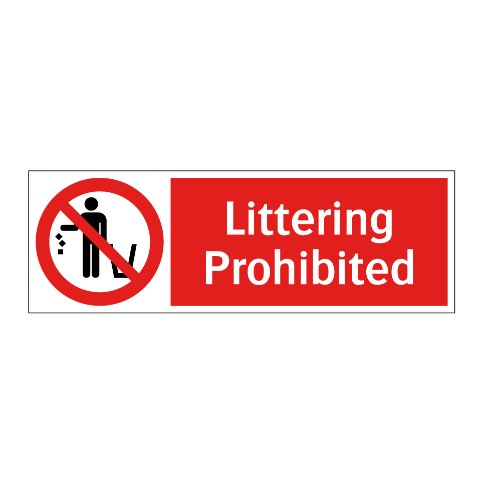 Littering Prohibited