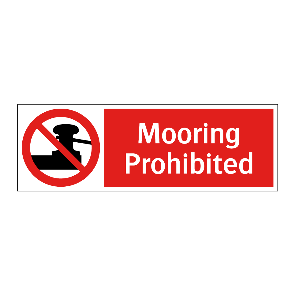 Mooring Prohibited