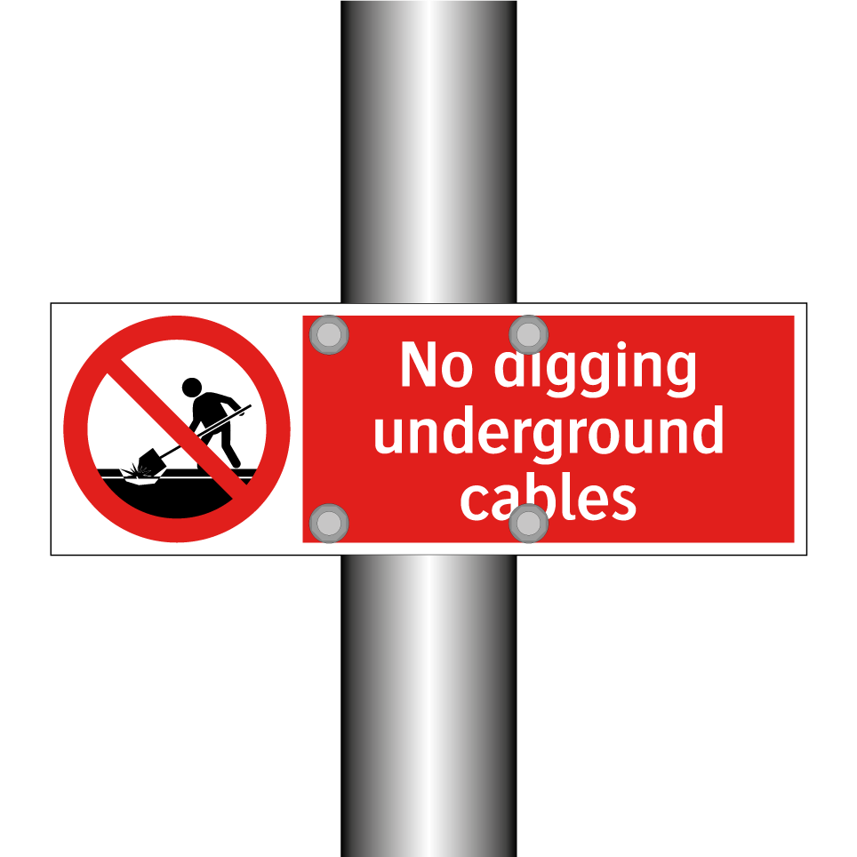 No digging underground cables