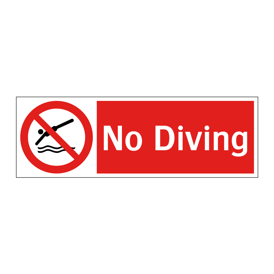No Diving