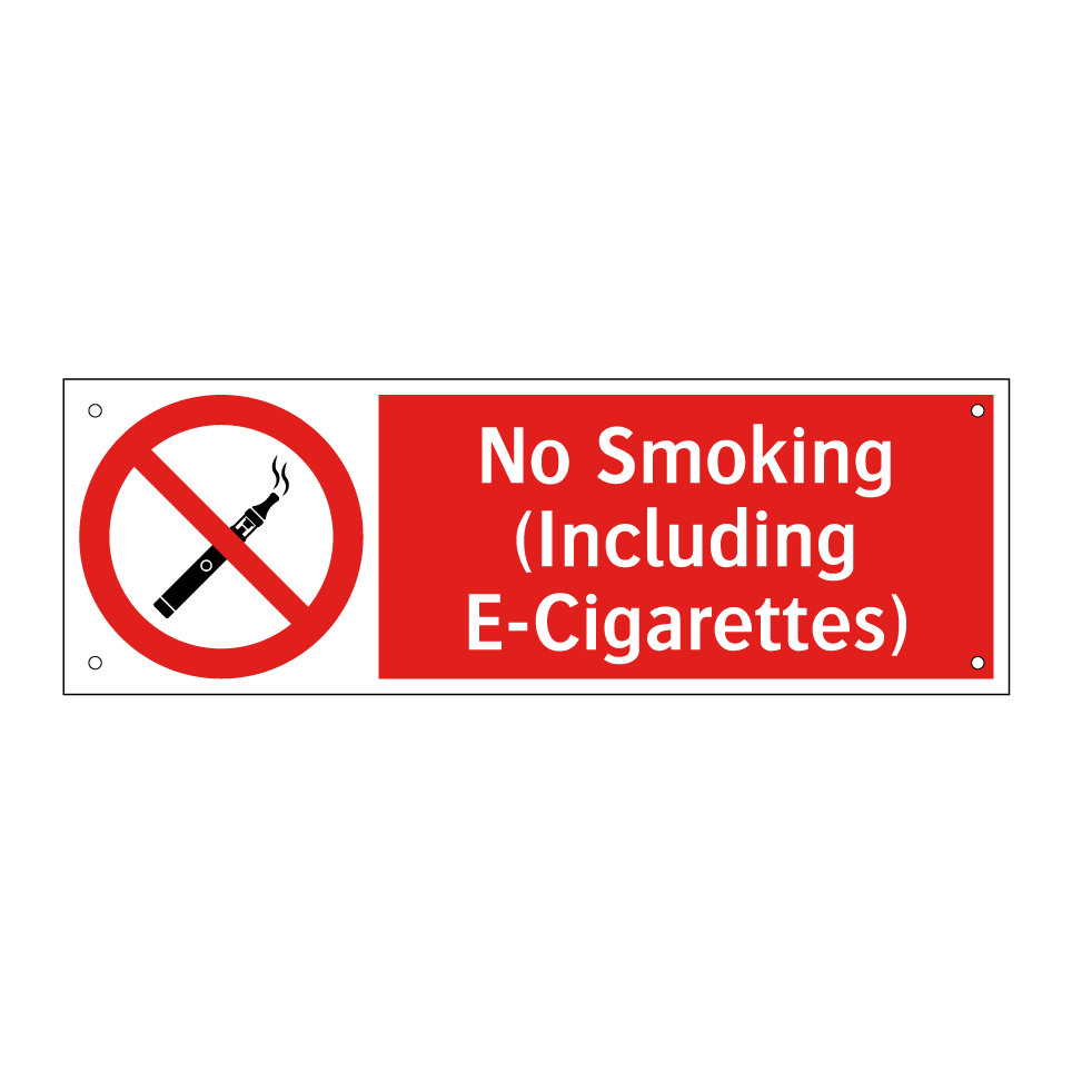 No Smoking (Including E-Cigarettes)