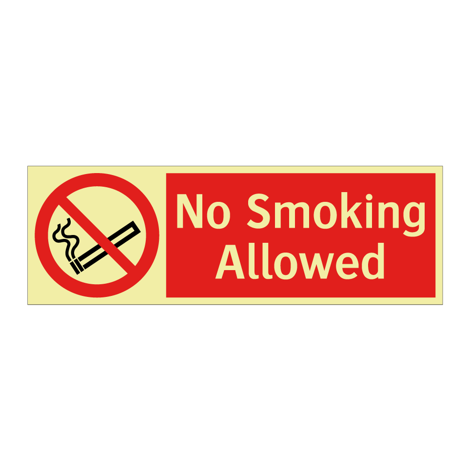 No Smoking Allowed