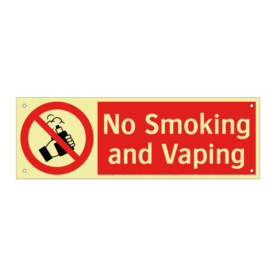 No Smoking and Vaping