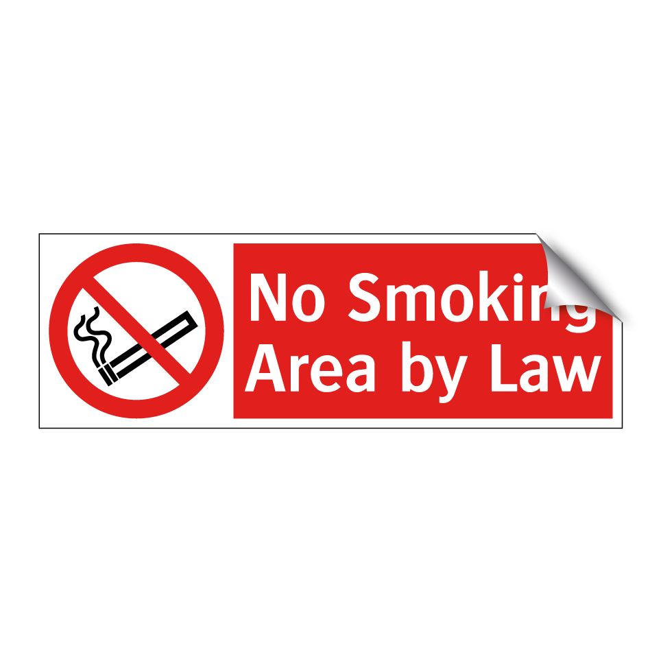No Smoking Area by Law