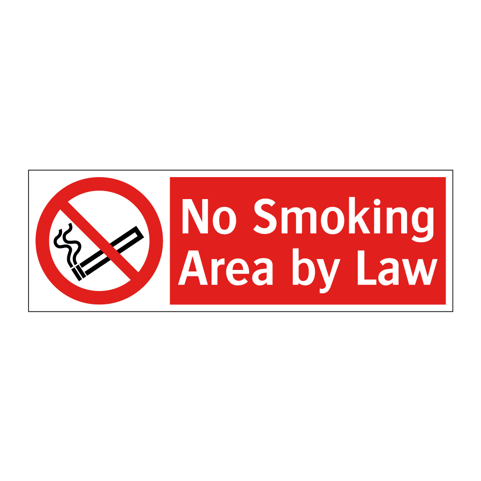 No Smoking Area by Law