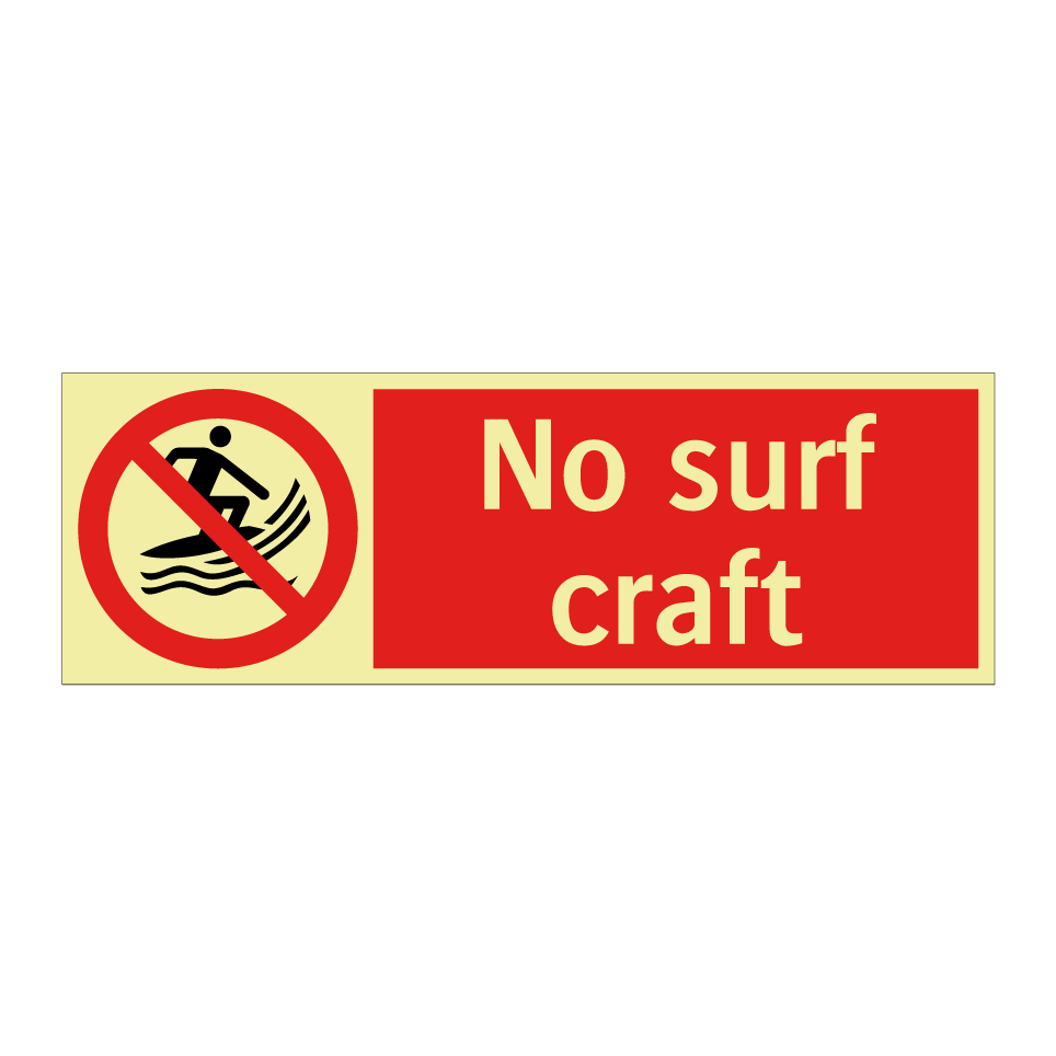 No surf craft