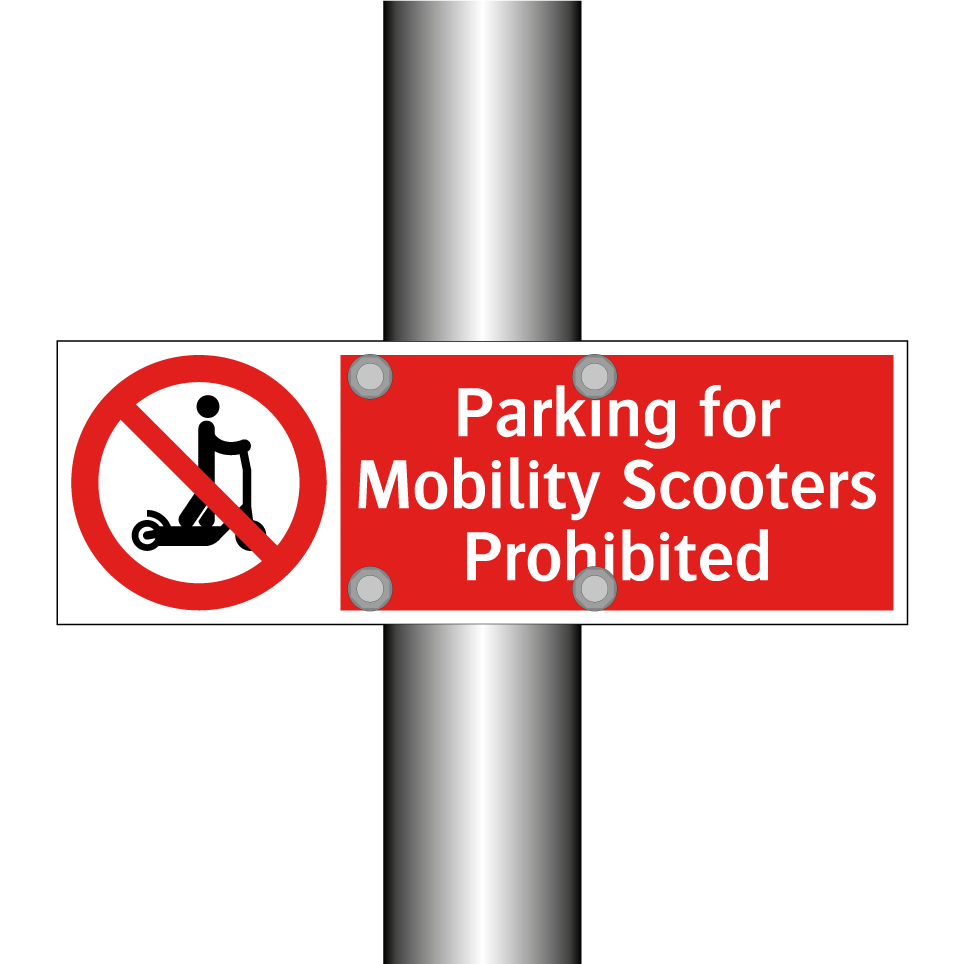 Parking for Mobility Scooters Prohibited