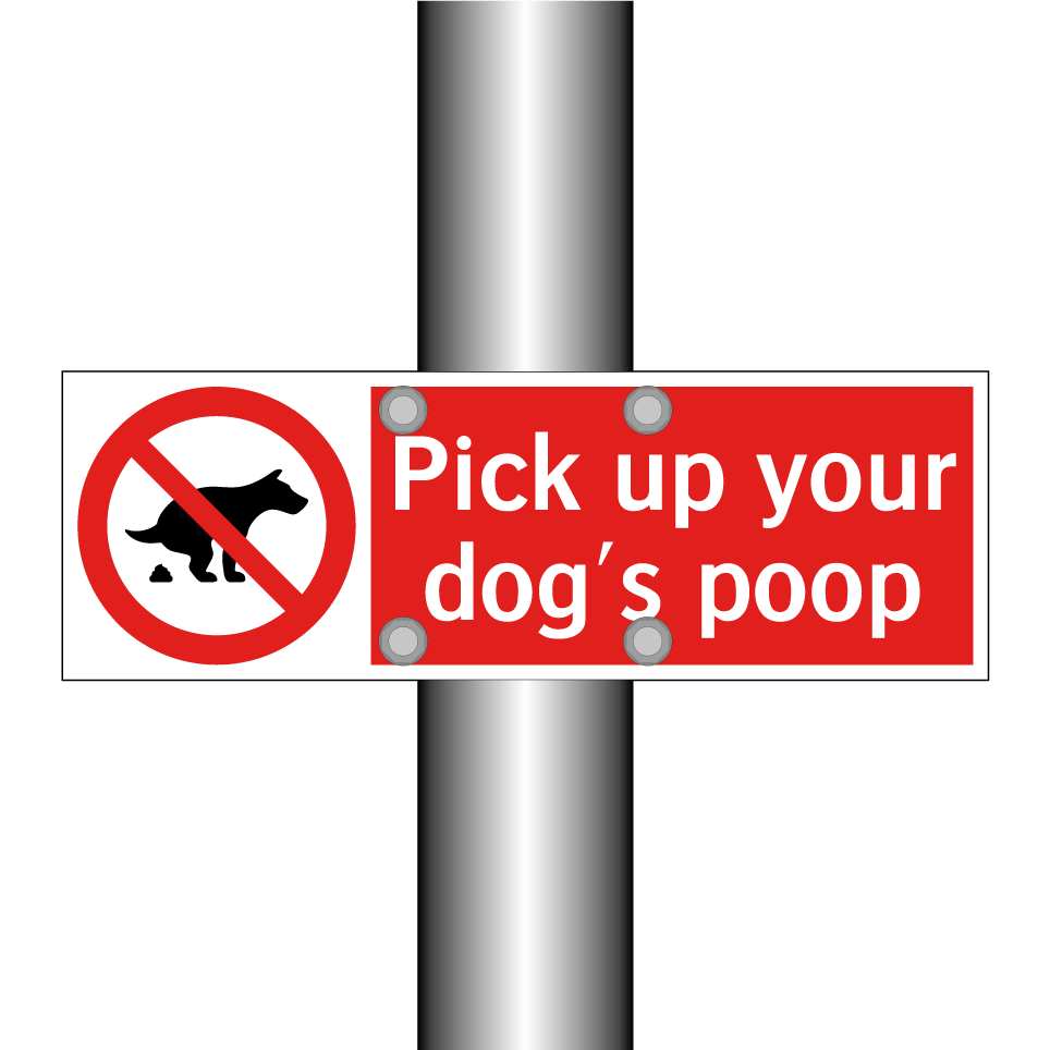Pick up your dog's poop