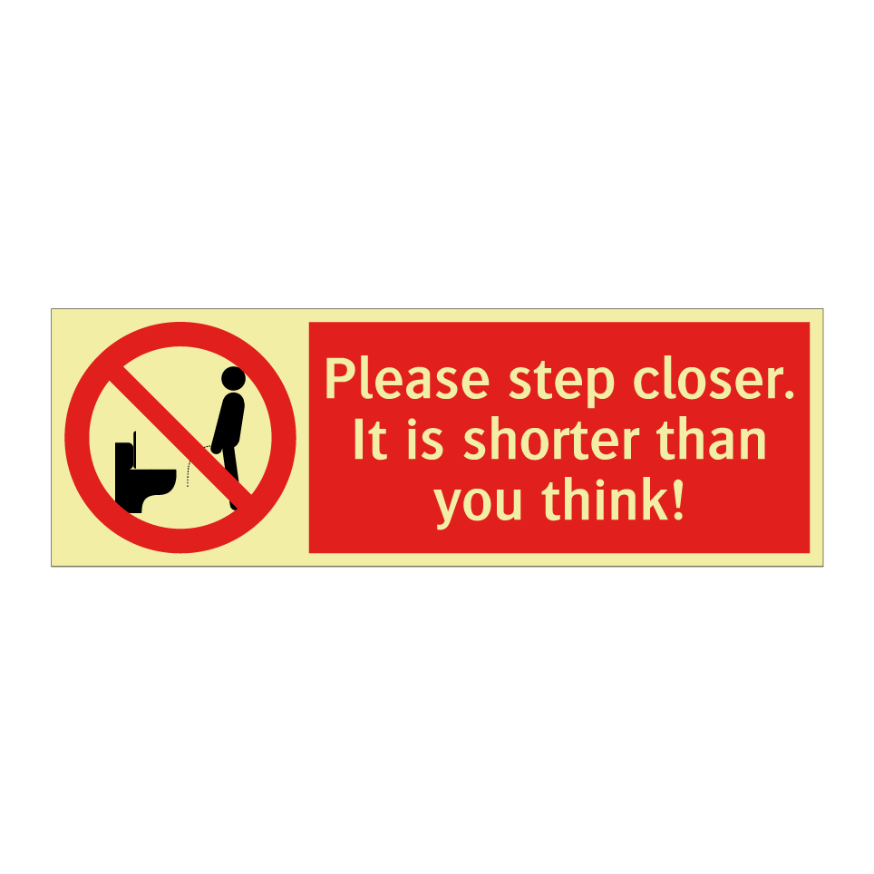 Please step closer. It is shorter than you think!