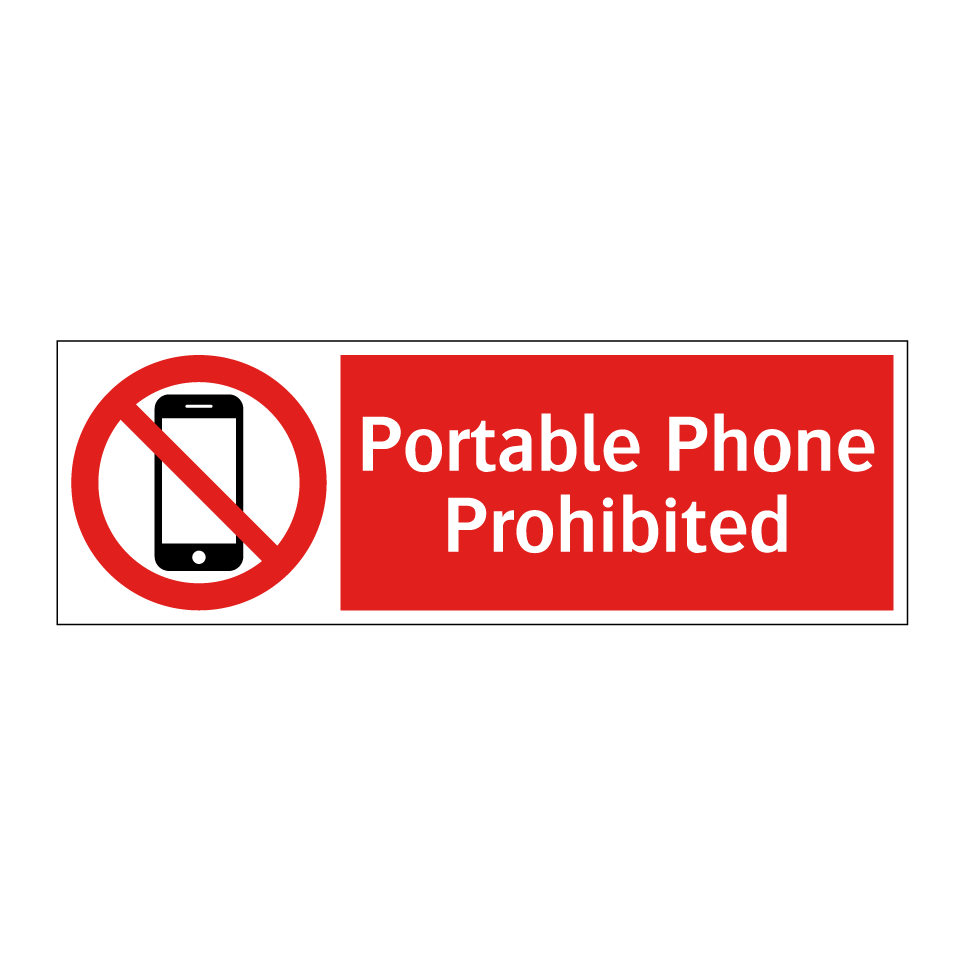 Portable Phone Prohibited