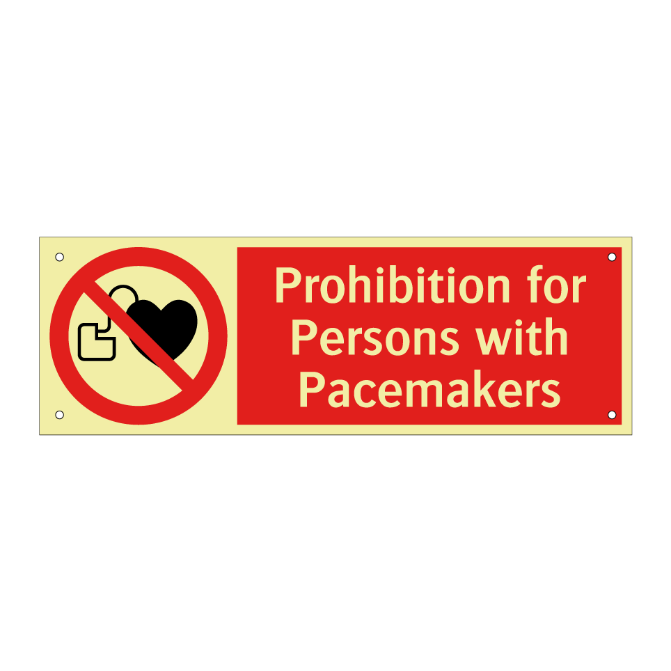 Prohibition for Persons with Pacemakers