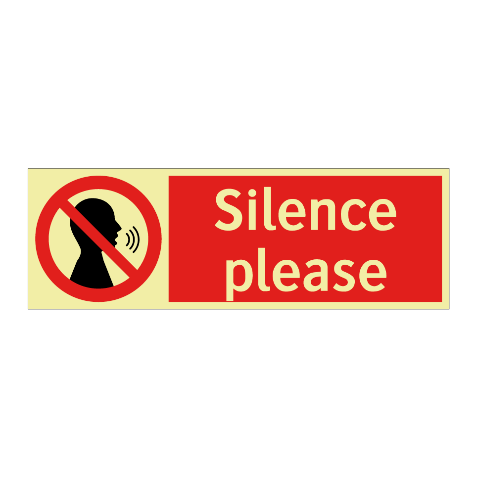 Silence please