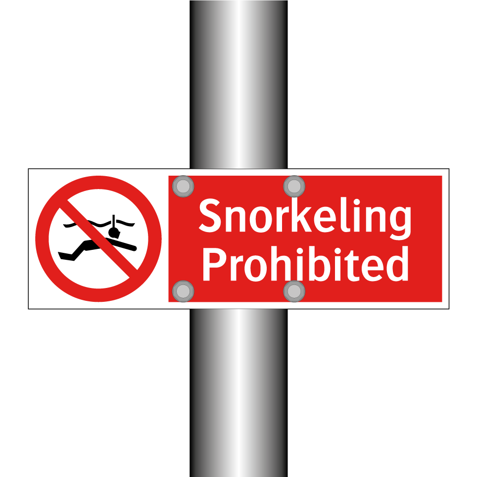 Snorkeling Prohibited