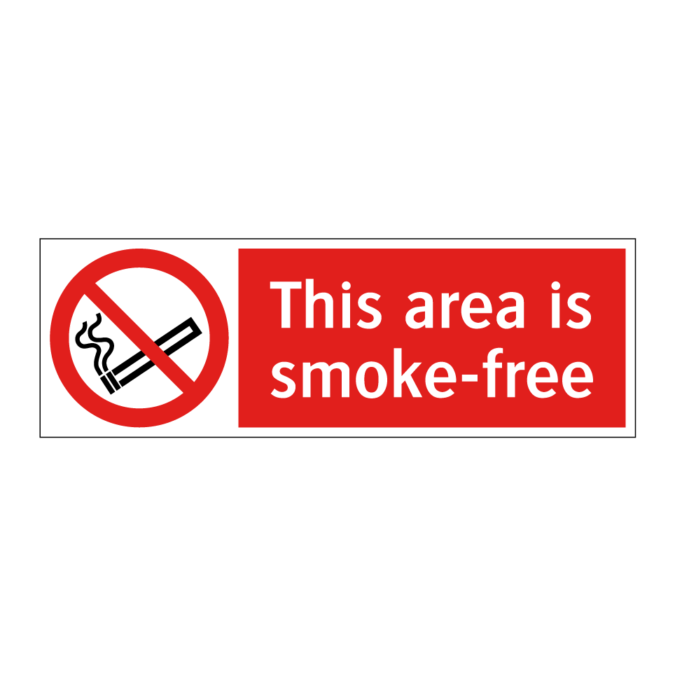 This area is smoke-free