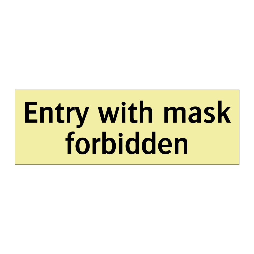 Entry with mask forbidden