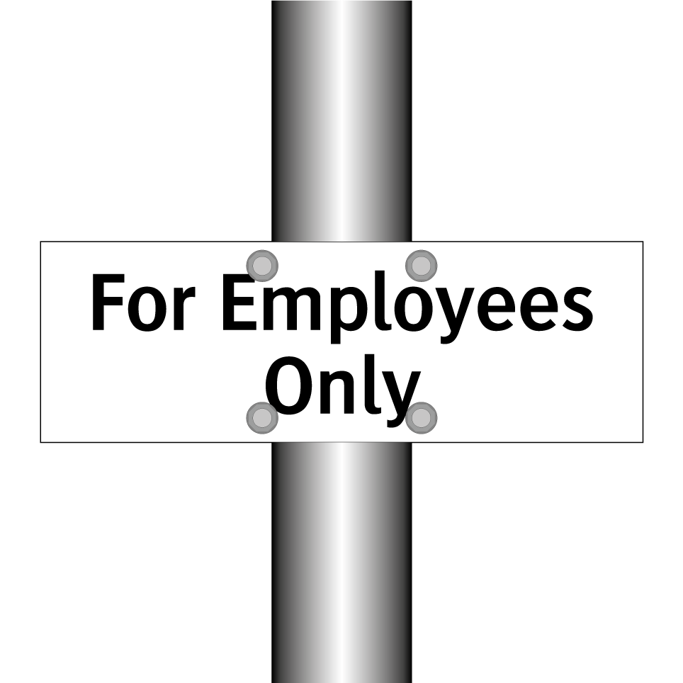 For Employees Only