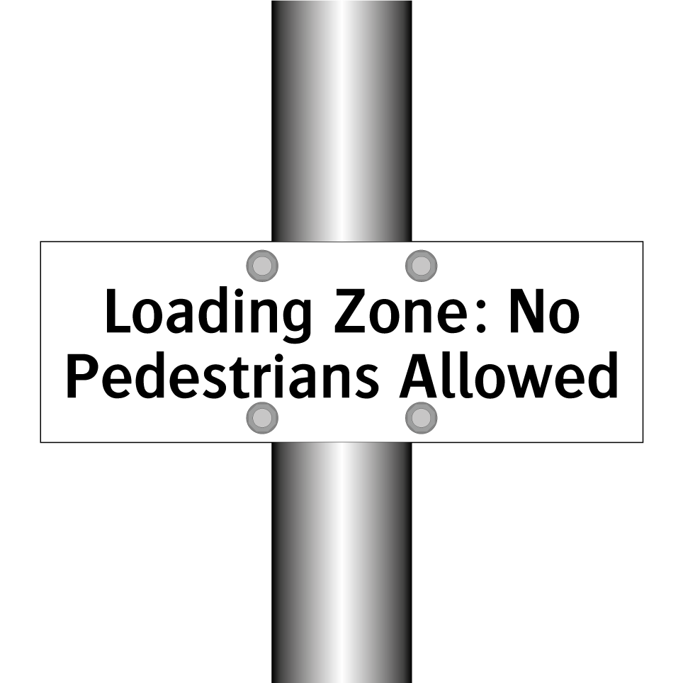 Loading Zone: No Pedestrians Allowed