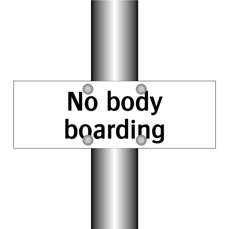 No body boarding