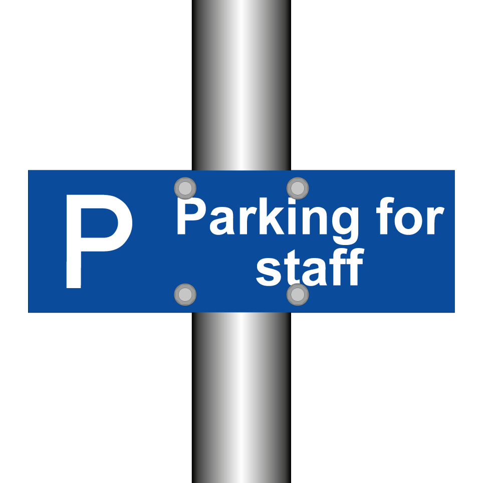 Parking for staff