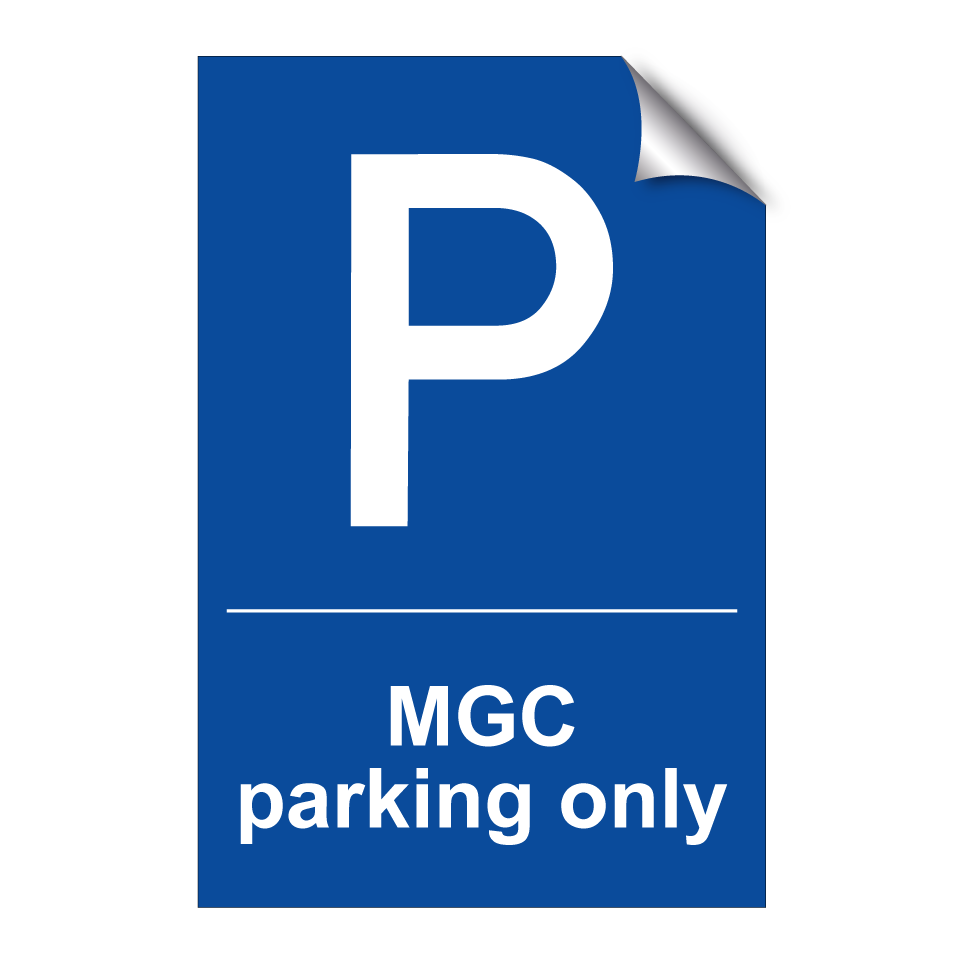 MGC parking only