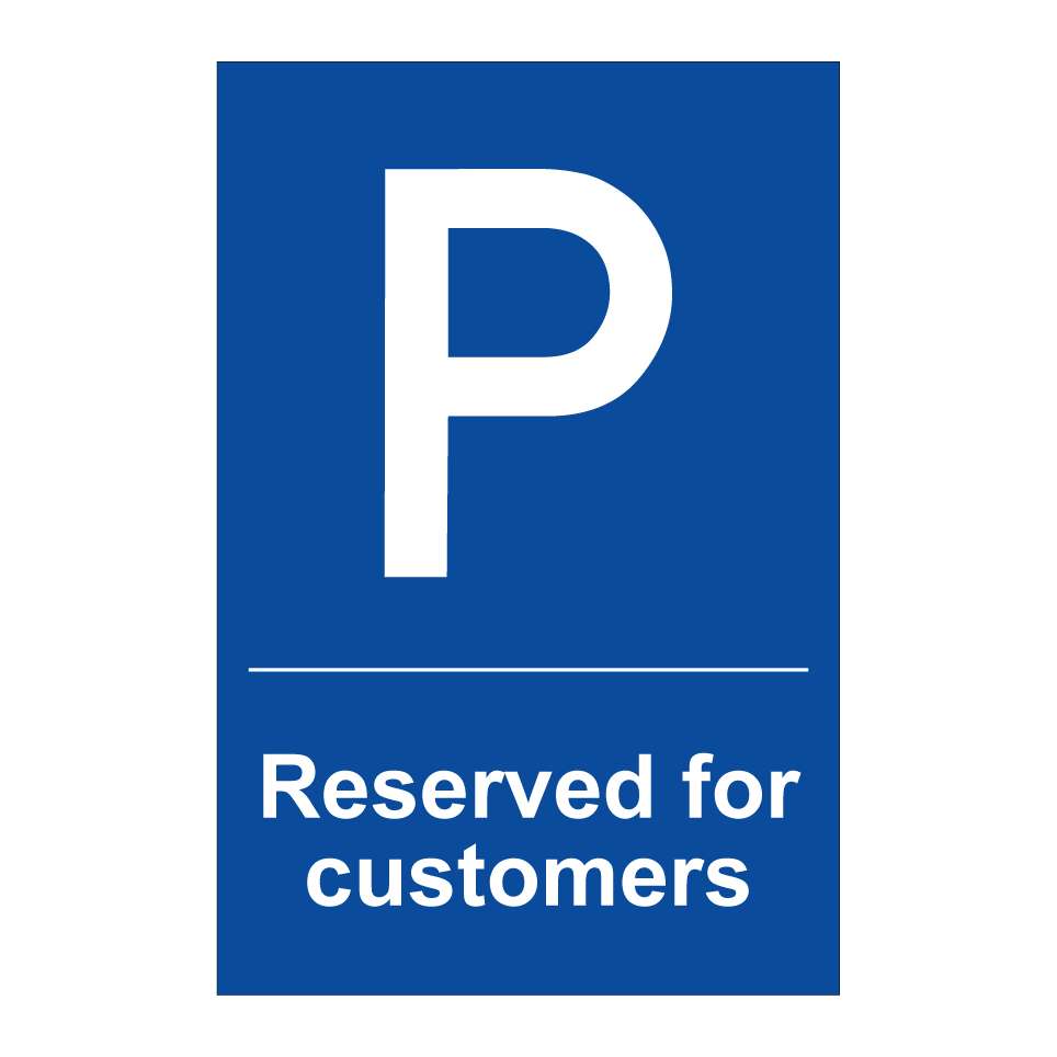 Reserved for customers