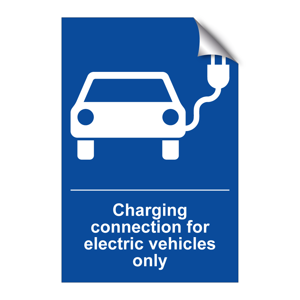 Charging connection for electric vehicles only