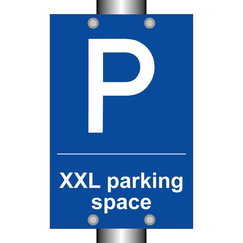 XXL parking space